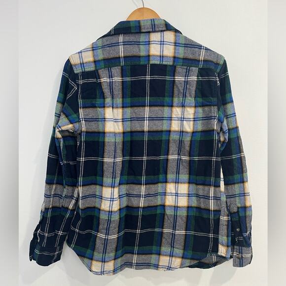 Old Navy Double Brushed Plaid Button Down Shirt S - Picture 5 of 5